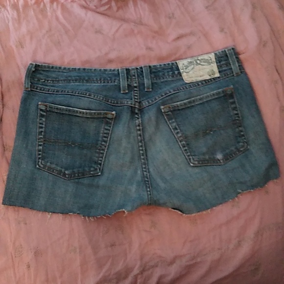 Lucky Brand Wonder Jean Cutoff Short Shorts Mid Rise Midrise Summer Cutoffs 29 8 - Picture 2 of 10